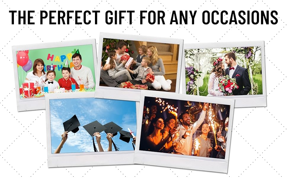 THE PERFECT GIFT FOR ANY OCCASIONS